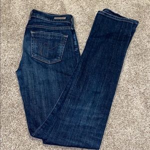 citizens of humanity low rise straight leg